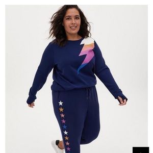 Torrid CUPRO LONG SLEEVE ACTIVE SWEATSHIRT SIZE 3